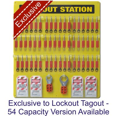 Lockout Tagout Board 20 Padlock Capacity #3